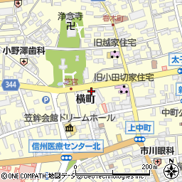 長野県須坂市須坂288周辺の地図
