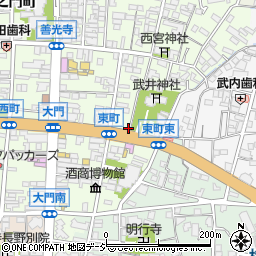長野県長野市長野東町の地図 住所一覧検索 地図マピオン
