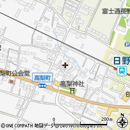 長野県須坂市高梨23周辺の地図