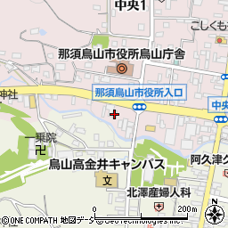 烏山観光タクシー周辺の地図