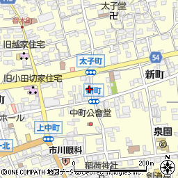 長野県須坂市須坂605周辺の地図