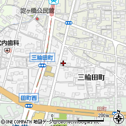 長野県長野市三輪1305周辺の地図