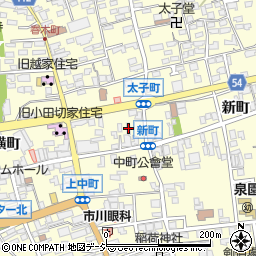 長野県須坂市須坂609周辺の地図