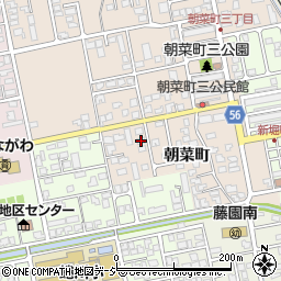 富山県富山市朝菜町722-2周辺の地図
