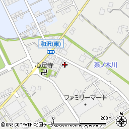 富山県小矢部市和沢306周辺の地図