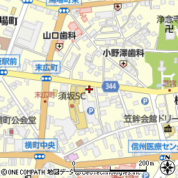 長野県須坂市須坂1266周辺の地図