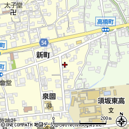 長野県須坂市須坂565周辺の地図