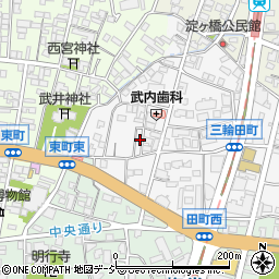 長野県長野市三輪1338周辺の地図