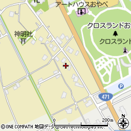 富山県小矢部市島125周辺の地図
