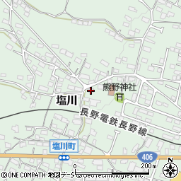 長野県須坂市塩川560周辺の地図