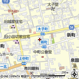 長野県須坂市須坂607周辺の地図