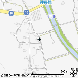 栃木県那須烏山市神長1242周辺の地図