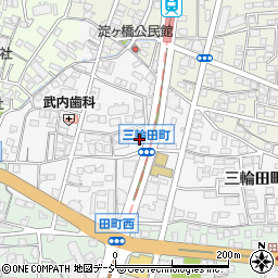 東建コーポレーション長野支店周辺の地図