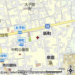 長野県須坂市須坂586周辺の地図