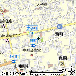 長野県須坂市須坂598周辺の地図