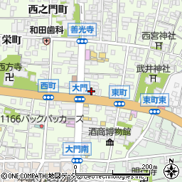 長野県長野市長野大門町68周辺の地図