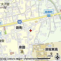 長野県須坂市須坂567周辺の地図