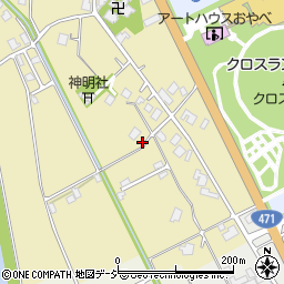 富山県小矢部市島130周辺の地図