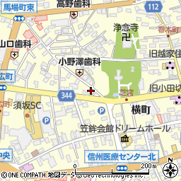 長野県須坂市須坂1260周辺の地図