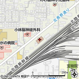 長野中央警察署周辺の地図