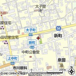 長野県須坂市須坂596周辺の地図