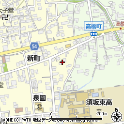 長野県須坂市須坂848周辺の地図