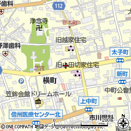 長野県須坂市須坂428周辺の地図