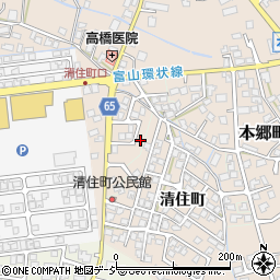 富山県富山市本郷町101-21周辺の地図
