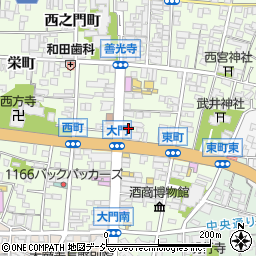 長野県長野市長野大門町65周辺の地図