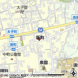 長野県須坂市須坂577周辺の地図