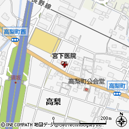 長野県須坂市高梨260周辺の地図