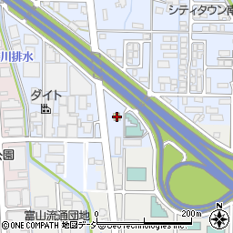 ローソン富山インター西店周辺の地図