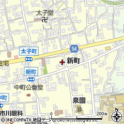 長野県須坂市須坂582周辺の地図