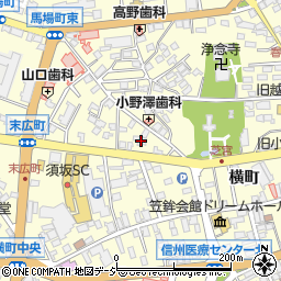 長野県須坂市須坂1259周辺の地図