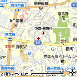 長野県須坂市須坂1264周辺の地図
