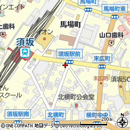 長野県須坂市須坂1313周辺の地図