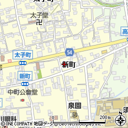長野県須坂市須坂578周辺の地図