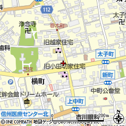 長野県須坂市須坂436周辺の地図