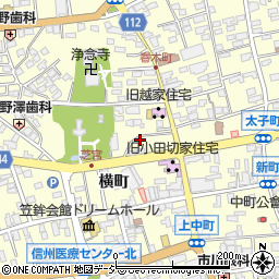 長野県須坂市須坂432周辺の地図