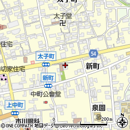 長野県須坂市須坂593周辺の地図
