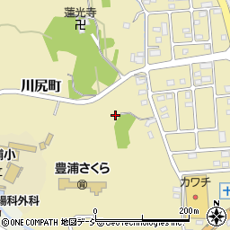 茨城県日立市川尻町周辺の地図