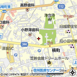長野県須坂市須坂1051周辺の地図