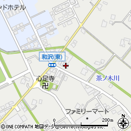 富山県小矢部市和沢180周辺の地図
