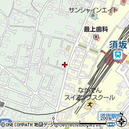 長野県須坂市塩川396周辺の地図