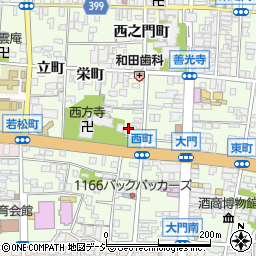 長野県長野市長野西町1018周辺の地図