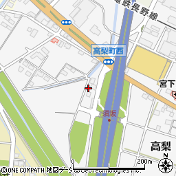 長野県須坂市高梨235周辺の地図