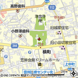 長野県須坂市須坂（横町）周辺の地図