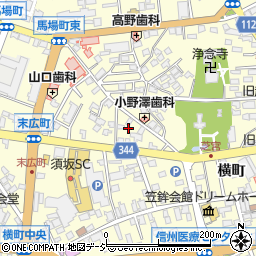 長野県須坂市須坂1257周辺の地図