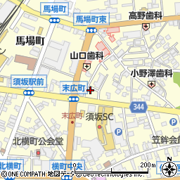 長野県須坂市須坂1247周辺の地図
