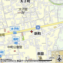長野県須坂市須坂583周辺の地図